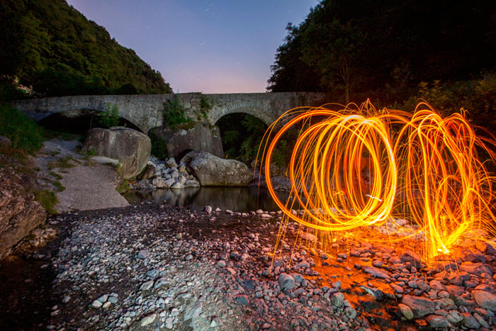 foto della galleria immagini di fausto argomento: Paesaggi notturni