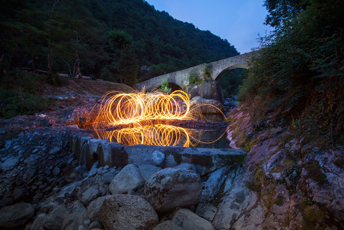 foto della galleria immagini di fausto argomento: Paesaggi notturni