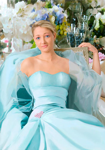 foto della galleria immagini di fausto argomento: Ritratto in azzurro