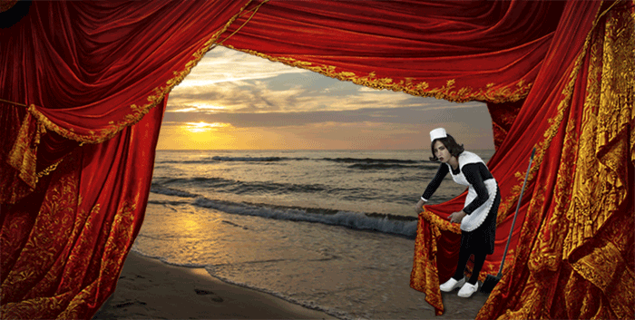 foto della galleria immagini di fausto argomento: Fine dello spettacolo