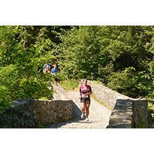 Il transito sul ponte di Nose