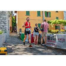 L'arrivo al pontile di Nesso