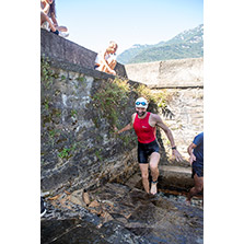 L'arrivo al porticciolo di Careno